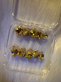 Gold super bling press-on set